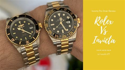 invicta gold rolex homage|invicta 9937ob vs rolex.